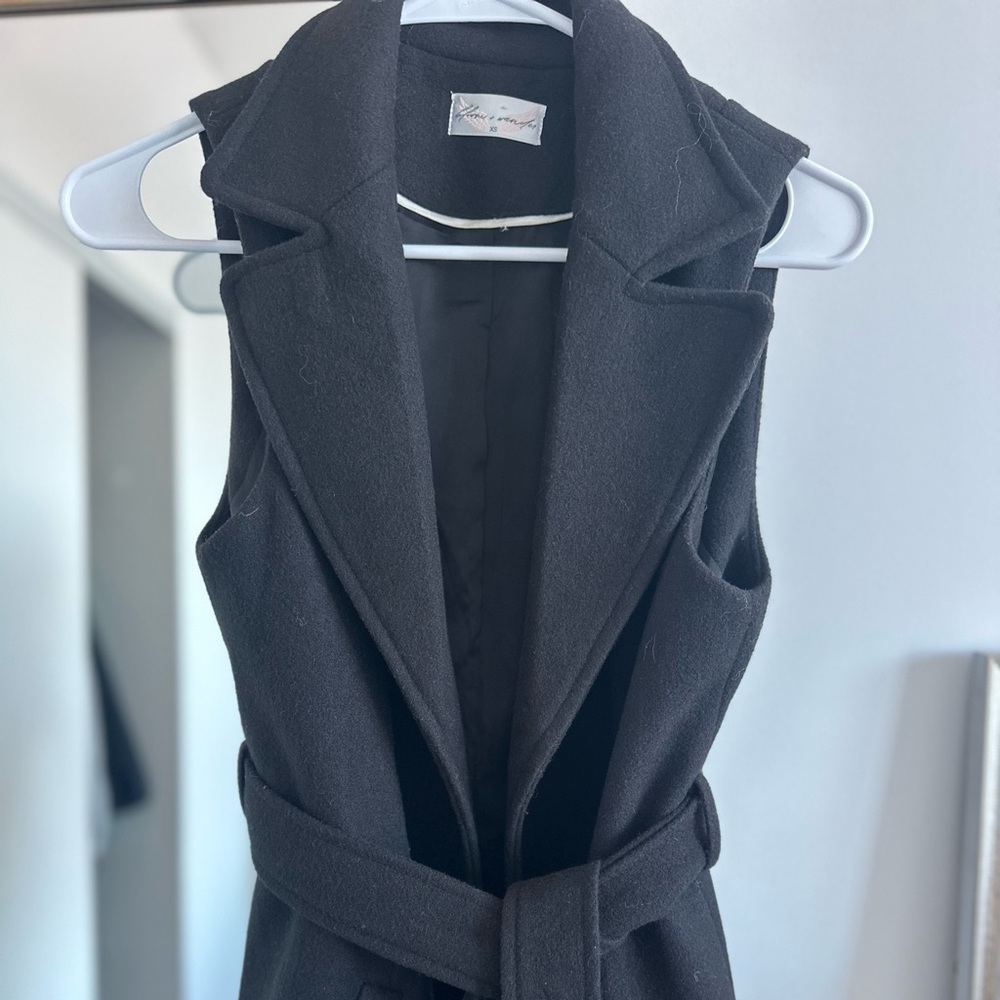 Tank style dress coat